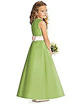 Rear View Thumbnail - Mojito & Blush Flower Girl Dress FL4062