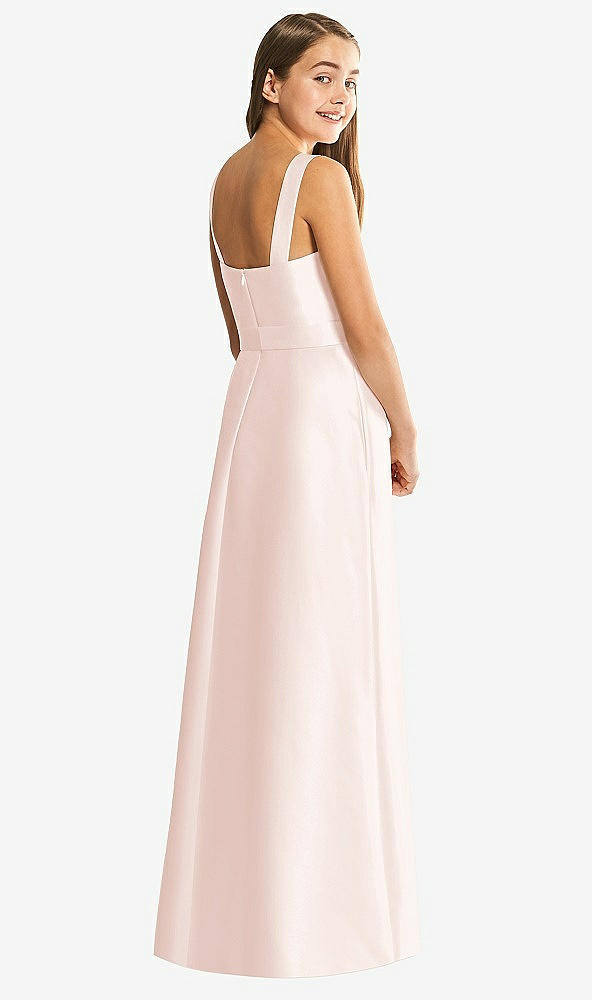 Back View - Blush Alfred Sung Junior Bridesmaid Style JR544