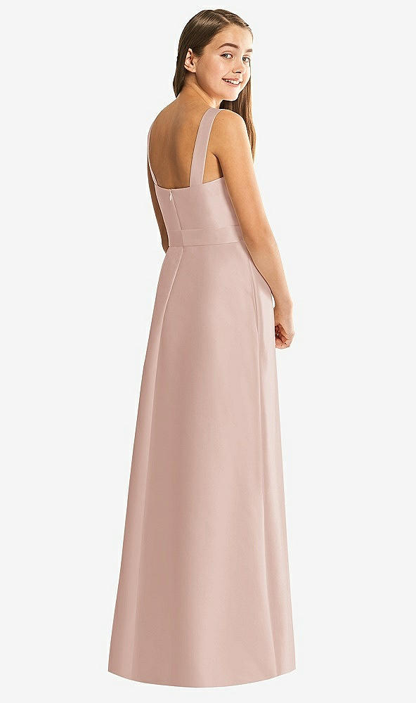 Back View - Toasted Sugar Alfred Sung Junior Bridesmaid Style JR544