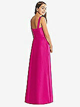 Rear View Thumbnail - Think Pink Alfred Sung Junior Bridesmaid Style JR544