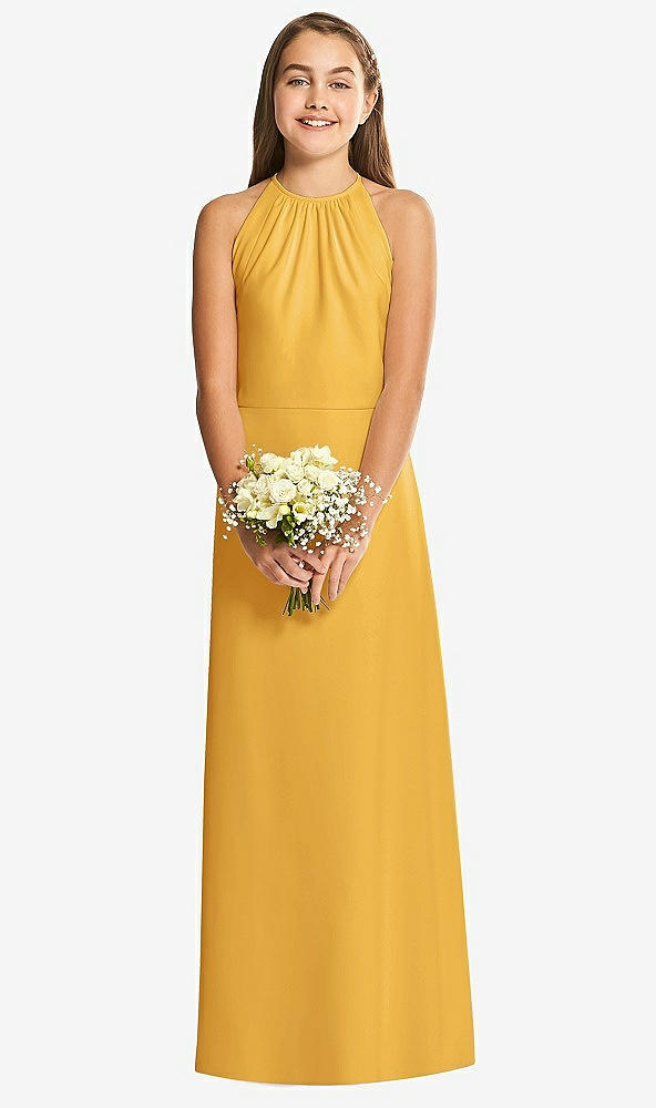 Front View - NYC Yellow Social Junior Bridesmaid Style JR547