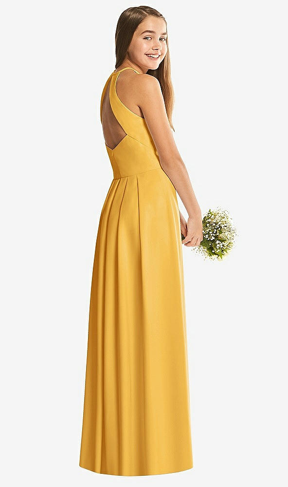 Back View - NYC Yellow Social Junior Bridesmaid Style JR547