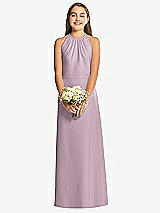 Front View Thumbnail - Suede Rose Social Junior Bridesmaid Style JR547