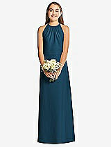 Front View Thumbnail - Atlantic Blue Social Junior Bridesmaid Style JR547