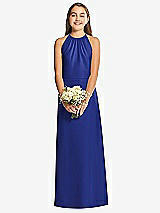 Front View Thumbnail - Cobalt Blue Social Junior Bridesmaid Style JR547