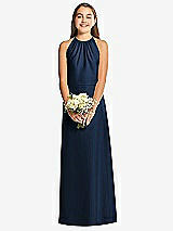 Front View Thumbnail - Midnight Navy Social Junior Bridesmaid Style JR547