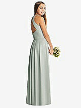 Rear View Thumbnail - Willow Green Social Junior Bridesmaid Style JR547