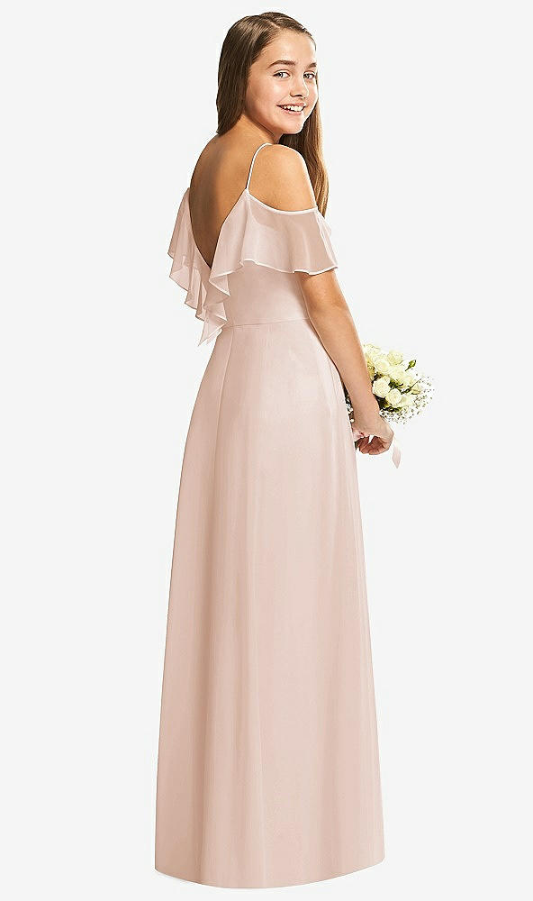 Back View - Cameo Dessy Collection Junior Bridesmaid Dress JR548