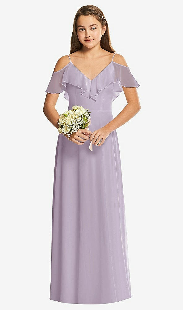 Front View - Lilac Haze Dessy Collection Junior Bridesmaid Dress JR548