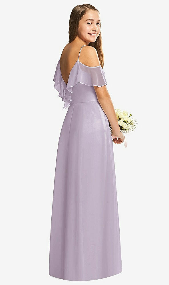 Back View - Lilac Haze Dessy Collection Junior Bridesmaid Dress JR548