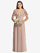 Front View Thumbnail - Neu Nude Dessy Collection Junior Bridesmaid Dress JR548