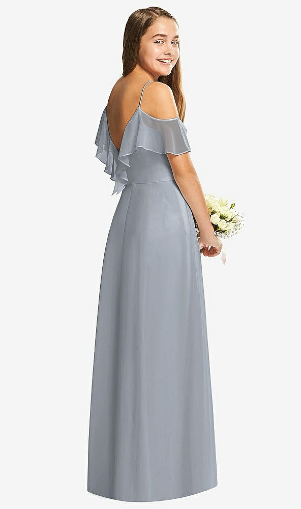 Back View - Platinum Dessy Collection Junior Bridesmaid Dress JR548