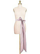 Alt View 2 Thumbnail - Dusty Rose Satin Twill Wedding Sash