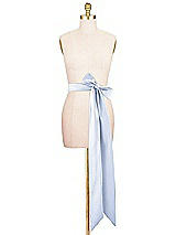 Alt View 2 Thumbnail - Sky Blue Satin Twill Wedding Sash