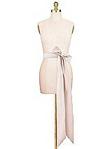 Alt View 2 Thumbnail - Toasted Sugar Satin Twill Wedding Sash