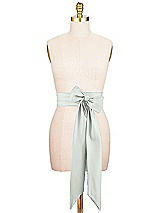 Alt View 1 Thumbnail - Willow Green Satin Twill Wedding Sash