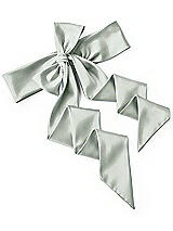 Rear View Thumbnail - Willow Green Satin Twill Wedding Sash