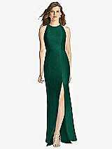 Front View Thumbnail - Hunter Green Bella Bridesmaid Dress BB121