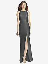 Front View Thumbnail - Pewter Bella Bridesmaid Dress BB121