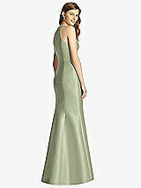 Rear View Thumbnail - Sage Bella Bridesmaid Dress BB121