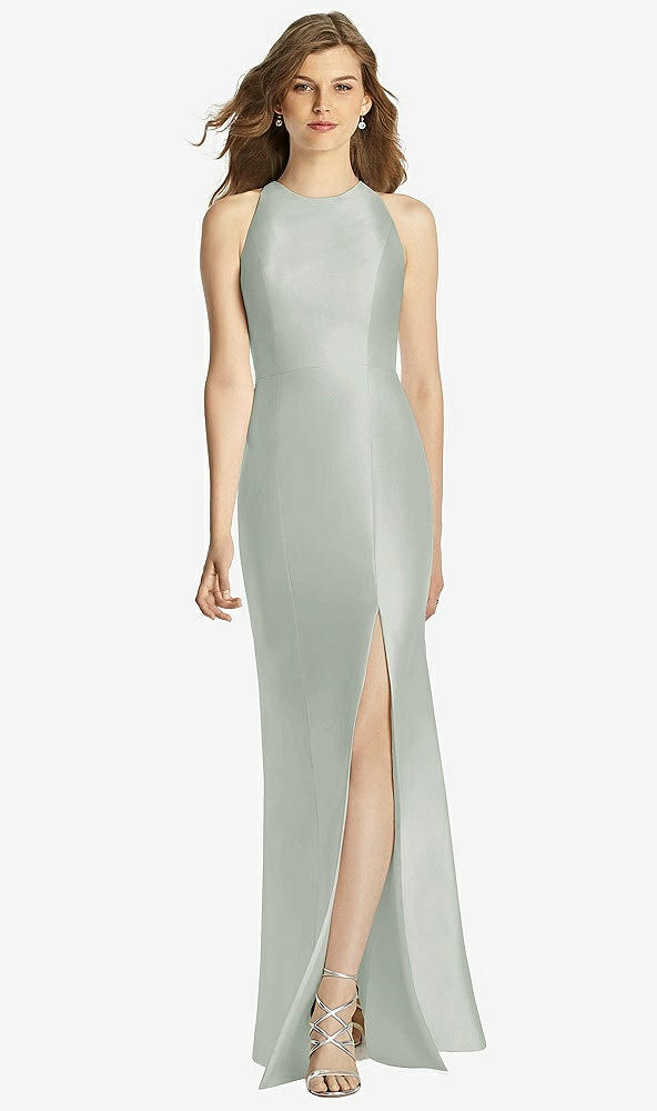 Front View - Willow Green Bella Bridesmaid Dress BB121