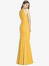 Rear View Thumbnail - NYC Yellow Bella Bridesmaid Dress BB122