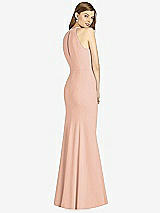 Rear View Thumbnail - Pale Peach Bella Bridesmaid Dress BB122