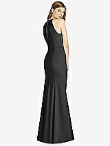 Rear View Thumbnail - Black Bella Bridesmaid Dress BB122