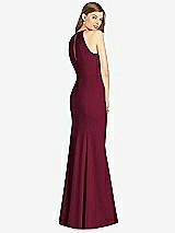 Rear View Thumbnail - Cabernet Bella Bridesmaid Dress BB122