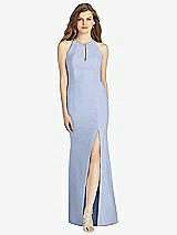 Front View Thumbnail - Sky Blue Bella Bridesmaid Dress BB122