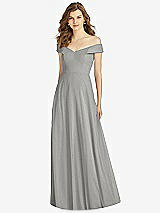 Front View Thumbnail - Chelsea Gray Bella Bridesmaid Dress BB123