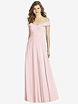 Front View Thumbnail - Ballet Pink Bella Bridesmaid Dress BB123