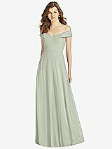 Front View Thumbnail - Celadon Bella Bridesmaid Dress BB123