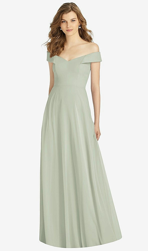 Front View - Celadon Bella Bridesmaid Dress BB123