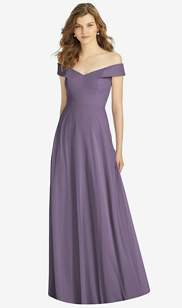 Front View - Lavender Bella Bridesmaid Dress BB123