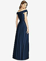 Rear View Thumbnail - Midnight Navy Bella Bridesmaid Dress BB123