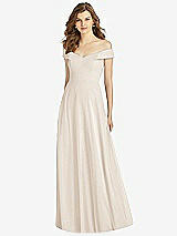 Front View Thumbnail - Oat Bella Bridesmaid Dress BB123