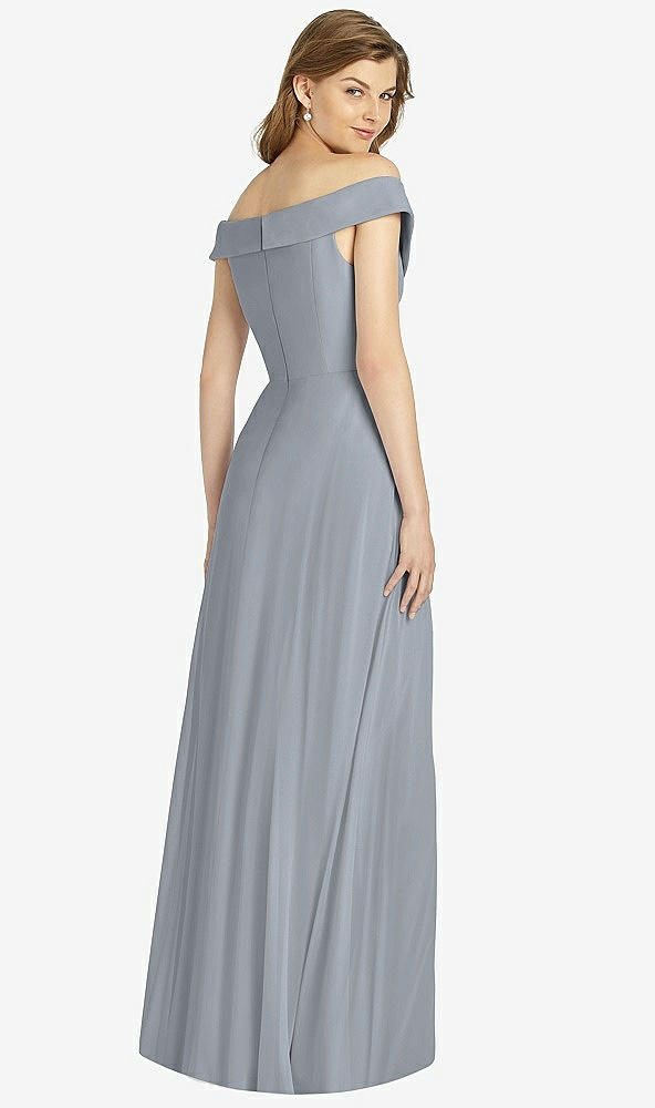 Back View - Platinum Bella Bridesmaid Dress BB123