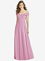 Front View Thumbnail - Powder Pink Bella Bridesmaid Dress BB123