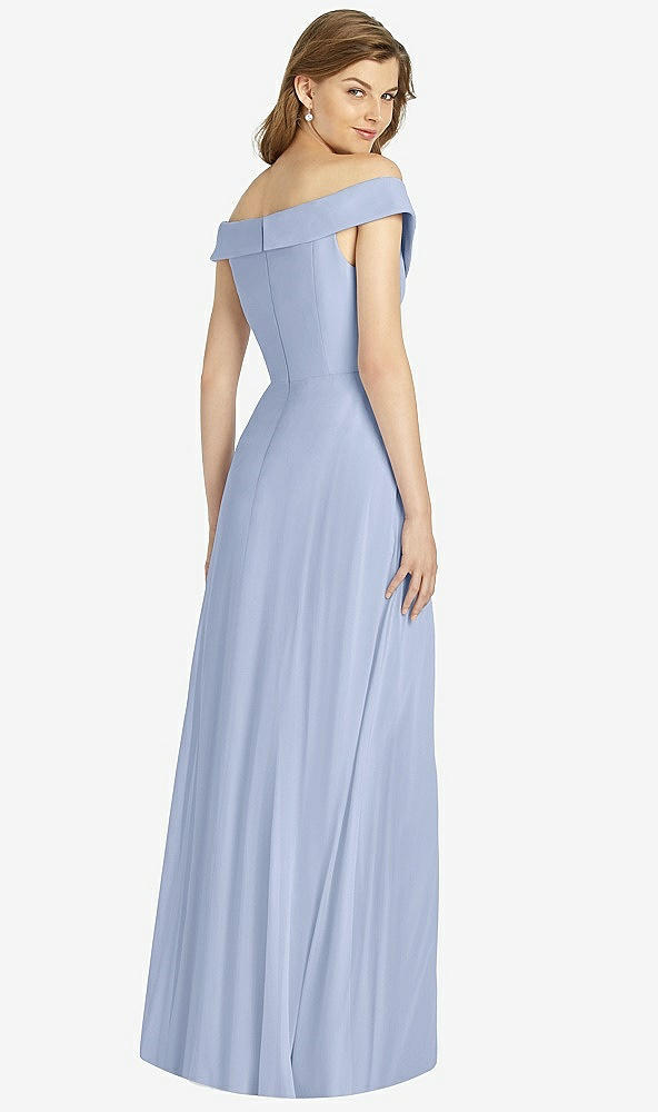 Back View - Sky Blue Bella Bridesmaid Dress BB123