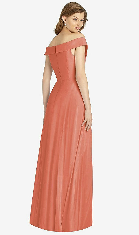 Back View - Terracotta Copper Bella Bridesmaid Dress BB123