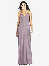 Front View Thumbnail - Lilac Dusk Criss Cross Back A-Line Maxi Dress