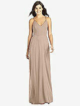 Front View Thumbnail - Topaz Criss Cross Back A-Line Maxi Dress