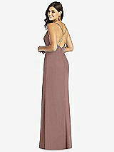 Rear View Thumbnail - Sienna Criss Cross Back Mermaid Wrap Dress