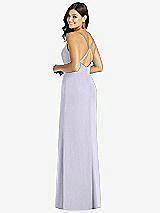 Rear View Thumbnail - Silver Dove Criss Cross Back Mermaid Wrap Dress