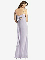 Alt View 3 Thumbnail - Moondance Tie-Back Cutout Trumpet Gown with Front Slit