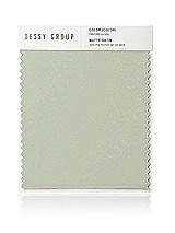 Front View Thumbnail - Celadon Matte Satin Fabric Swatch