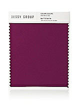 Front View Thumbnail - Merlot Matte Satin Fabric Swatch