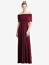 Alt View 3 Thumbnail - Cabernet Loop Convertible Maxi Dress