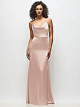 Alt View 4 Thumbnail - Toasted Sugar Cowl-Neck Criss Cross Back Slip Dress